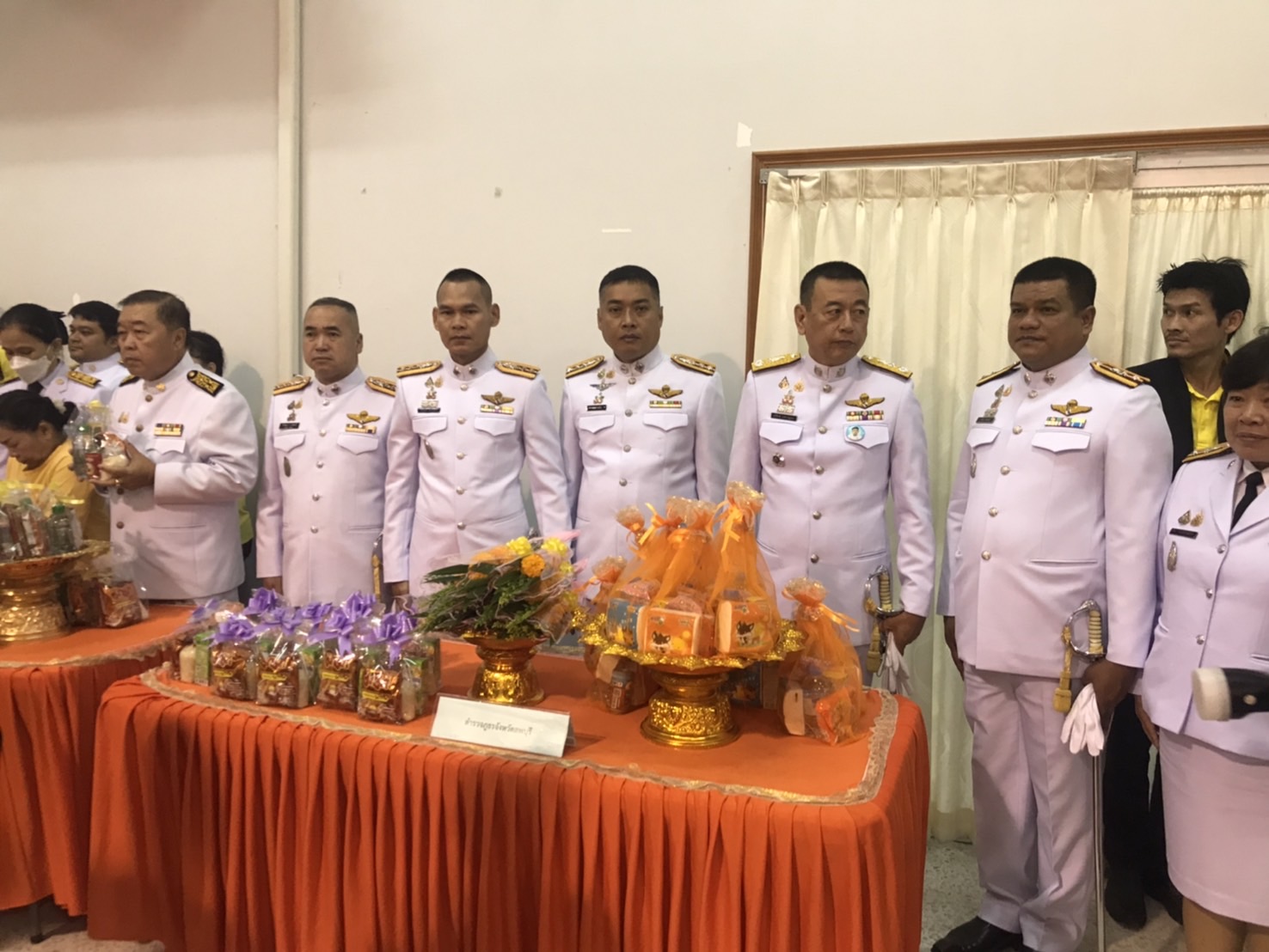 ร่วมพิธีถวายเครื่องราชสักการะถวายพระพรชัยมงคลและพิธีถวายสัตย์ปฏิญาณเพื่อเป็นข้าราชการตำรวจที่ดีและเป็นพลังของแผ่นดิน เนื่องในโอกาสเฉลิมพระชนมพรรษา พระบาทสมเด็จพระเจ้าอยู่หัว